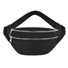Load image into Gallery viewer, Waterproof Travel Unisex Fanny Pack Simple Design Waist Bags Fashion Bum Bag Trendy Cross Body Chest Bags