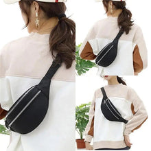 Load image into Gallery viewer, Waterproof Travel Unisex Fanny Pack Simple Design Waist Bags Fashion Bum Bag Trendy Cross Body Chest Bags