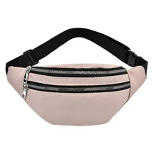 Load image into Gallery viewer, Waterproof Travel Unisex Fanny Pack Simple Design Waist Bags Fashion Bum Bag Trendy Cross Body Chest Bags