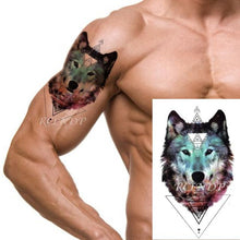 Load image into Gallery viewer, Waterproof Womens Temporary Sticker Tattoo Flower Rose Realistic Sketches For Arm Hand