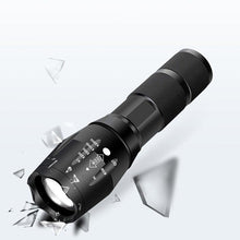Load image into Gallery viewer, Waterproof Z45 Led Flashlight Ultra Bright Waterproof MINI Torch T6/L2/V6 zoomable 5 Modes 18650 rechargeable Battery for camping tactica Led Mini Water-Resistant Torch Light For Indoor & Outdoor Camping Hiking Accessories Gear
