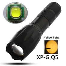 Load image into Gallery viewer, Waterproof Z45 Led Flashlight Ultra Bright Waterproof MINI Torch T6/L2/V6 zoomable 5 Modes 18650 rechargeable Battery for camping tactica Led Mini Water-Resistant Torch Light For Indoor & Outdoor Camping Hiking Accessories Gear