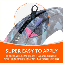 Load image into Gallery viewer, WC BandZ V2 Protective Headband Cover For ATH M Series Headphones
