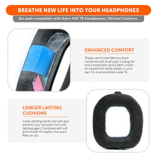 Load image into Gallery viewer, Astro A40 TR Earpads - WC FreeZe Cooling Gel