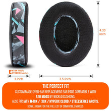 Load image into Gallery viewer, WC FreeZe - Hybrid Cooling Gel Infused Ear Pads for ATH M50X