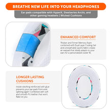 Load image into Gallery viewer, WC FreeZe - Hybrid Cooling Gel Infused Gaming Earpads