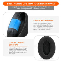 Load image into Gallery viewer, WC FreeZe - Hybrid Cooling Gel Infused Gaming Earpads