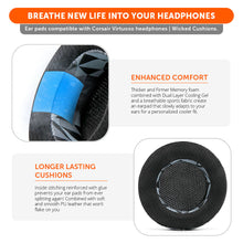 Load image into Gallery viewer, Corsair Virtuoso Earpads - WC FreeZe Cooling Gel