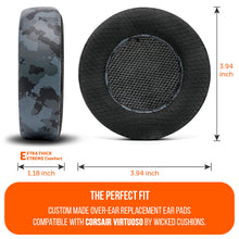 Load image into Gallery viewer, Corsair Virtuoso Earpads - WC FreeZe Cooling Gel