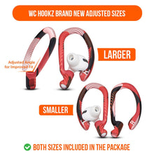 Load image into Gallery viewer, WC HookZ - Over Ear Hooks for Airpods Pro 1, 2 & Airpods 1, 2, 3