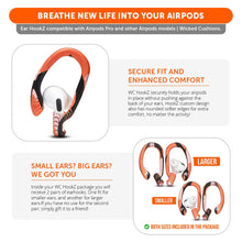 Load image into Gallery viewer, WC HookZ - Over Ear Hooks for Airpods Pro 1, 2 & Airpods 1, 2, 3