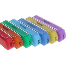 Load image into Gallery viewer, Weekly Pill Organizer Dispenser Box