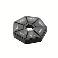 Load image into Gallery viewer, Weekly Rainbow Pill Box - 7-Grid Thickened Pill Storage Box