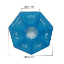 Load image into Gallery viewer, Weekly Rainbow Pill Box - 7-Grid Thickened Pill Storage Box
