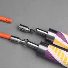 Load image into Gallery viewer, Weighted Jump Rope 8MM Skip Rope Non-Slip PU Power Handles PVC Adjustable Heavy Skipping Rope Non-Slip PU Handles Adjustable Heavy Jump Rope With Ball-Bearing Great For Build Muscle Improve Power Workout Fitness