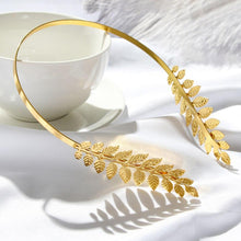 Load image into Gallery viewer, Western Fashion Retro Hair Bands For Women Wedding Metal Gold Leaf Butterfly Hair Headbands Girls Bride Gorgeous Hair Accessories For Women
