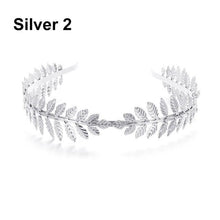 Load image into Gallery viewer, Western Fashion Retro Hair Bands For Women Wedding Metal Gold Leaf Butterfly Hair Headbands Girls Bride Gorgeous Hair Accessories For Women