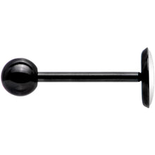 Load image into Gallery viewer, Full Color Owl Black Barbell Tongue Ring
