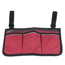Load image into Gallery viewer, Wheelchair Armrest Organizer Bag
