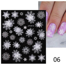 Load image into Gallery viewer, White Embossed Flower Lace Sticker Decal Wedding Nail Art Designs Floral Butterfly Japanese Manicures Nail Decoration Metallic Curve Strip Line Nail Decal Self-Adhesive 3D Wave Design Decoration for Women Girls Adhesive Striping Tape Nail Art Stickers