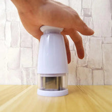 Load image into Gallery viewer, White Kitchen Slicer Pressing Food Chopper Cutter Vegetable Cooking Tool High Quality Easy Use Kitchen Gadgets
