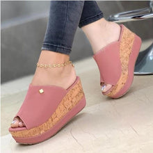Load image into Gallery viewer, White Modern Women Shoes Summer Peep Toe Sandals Fashion Platform Slippers Outdoor Casual Flip Flops Women Shoes Summer Open Toe Sandals Fashion Platform Slippers Outdoor Casual Sandals