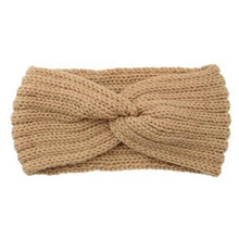 Load image into Gallery viewer, Wide Knitted Headband Bows Knotted Winter Women Turban Hair Accessories For Girls Lady Soft Knitting Winter Headbands Gorgeous Hair Accessories For Women