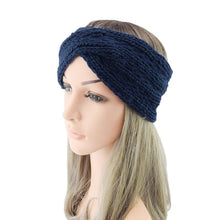 Load image into Gallery viewer, Wide Knitted Headband Bows Knotted Winter Women Turban Hair Accessories For Girls Lady Soft Knitting Winter Headbands Gorgeous Hair Accessories For Women