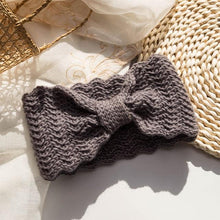 Load image into Gallery viewer, Wide Knitted Headband Bows Knotted Winter Women Turban Hair Accessories For Girls Lady Soft Knitting Winter Headbands Gorgeous Hair Accessories For Women