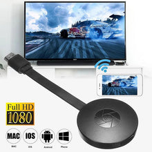 Load image into Gallery viewer, WiFi Wireless Dongle TV Stick HDMI Compatible HD 1080P Wireless TV Cast Display WiFi Display Dongle Receiver For Mobile Phones Cast To TV