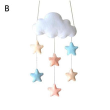 Load image into Gallery viewer, Wind Chimes Handmade Cloud Felt Love Pendant Baby Children Cloud Bed Bell Mobile Crib Jewelry Creative Pendant Bedroom Loving Ceiling Hanging Heart Decor Girls Wind Chime Nursery Decoration