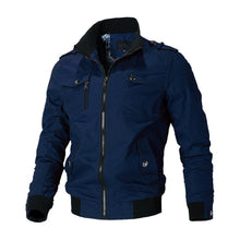Load image into Gallery viewer, Windproof Bomber Jacket Men Fashion Casual Windbreaker Jacket Lightweight Running Windbreaker Outdoor Golf Fashion Elegant Red Jacket Men Spring Autumn New Slim Fit Jacket Men's Clothing
