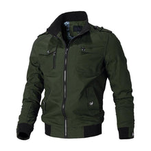 Load image into Gallery viewer, Windproof Bomber Jacket Men Fashion Casual Windbreaker Jacket Lightweight Running Windbreaker Outdoor Golf Fashion Elegant Red Jacket Men Spring Autumn New Slim Fit Jacket Men's Clothing
