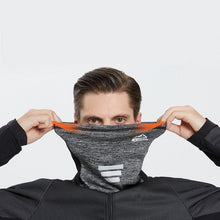 Load image into Gallery viewer, Windproof Warm Cycling Hiking Scarf Drawstring Skiing Snowboard Face Neck Gaiter Men Headband MTB Winter Bandana for Men Women Summer Cool Printed Half Mask Bandana Face Cover Neck Gaiter Bike Outdoor Sport Fishing Cycling Ski Hiking Tube Scarf Men Women