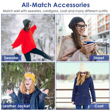 Load image into Gallery viewer, Winter Beanie Hat Scarf Set for Women