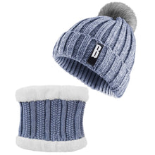 Load image into Gallery viewer, Winter Beanie Hat Scarf Set for Women