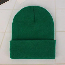 Load image into Gallery viewer, Winter Beanie Hats For Men And Women One Size Beanies Knitted Solid Cool Hat Girls Autumn Female Beanie Warm Comfortable Soft Casual Cap For Cold Weather