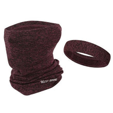 Load image into Gallery viewer, Winter Cycling Headband Bicycle Bandana Sports Fishing Cover Magic Scarf Ride Running Scarf Anti-UV Headwear for Men Sun Protect Cycling Face Neck Mask Headwear Scarf Bandana Hood Half Breathable Dustproof Hang-Ear Cap Bike Headbands Face Cover