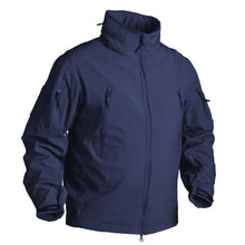 Load image into Gallery viewer, Winter Fleece Jacket Men Soft Waterproof Camouflage Coat Tactical Hiking Jackets Uniform Thermal Fleece Jacket Men Casual Clothing Climbing Warm Jacket Workout Outdoor Windbreaker Clothing