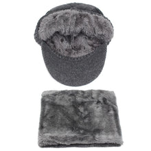Load image into Gallery viewer, Winter Hat Skellies Beanies Hats Winter Beanies For Men Women Wool Scarf Caps Balaclava Mask Gorgas Bonnet Knitted Hat Set Outdoor Sport Warm Beanies Hat For Men Knitted Hats Bandana Hiking Camping Kid Neck Warmer Cap