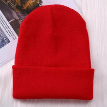 Load image into Gallery viewer, Winter Hats For Men Woman New Beanies Knitted Solid Cute Hat Girls Autumn Female Beanie Caps Warmer Stylish Ladies Casual Cap Outdoor Winter Adult Neutral Warm Hats Candy Color Knitted Woolen Hat for Women Men