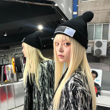 Load image into Gallery viewer, Winter Hats for Woman New Beanies Knitted Hat Cute Ear Girls Autumn Female Beanie Caps Warmer Bonnet Casual Cap Winter Beanie Hats for Women Girls Cable Knit Soft Cute Beanie with Double Pompom Ears Detachable Pompom Fur Hat Girls