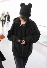 Load image into Gallery viewer, Winter Hats for Woman New Beanies Knitted Hat Cute Ear Girls Autumn Female Beanie Caps Warmer Bonnet Casual Cap Winter Beanie Hats for Women Girls Cable Knit Soft Cute Beanie with Double Pompom Ears Detachable Pompom Fur Hat Girls