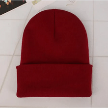 Load image into Gallery viewer, Winter Hats for Women Men New Beanies Knitted Solid Cool Hat Girls Autumn Female Beanie Warm Casual Cap For Winter Comfortable Soft Daily Slouchy Beanies Stylish Cool Hats For Girls And Boys