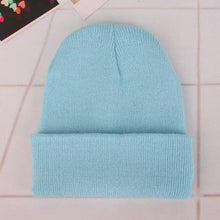 Load image into Gallery viewer, Winter Hats for Women Men New Beanies Knitted Solid Cool Hat Girls Autumn Female Beanie Warm Casual Cap For Winter Comfortable Soft Daily Slouchy Beanies Stylish Cool Hats For Girls And Boys