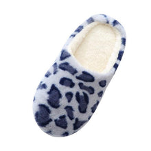 Load image into Gallery viewer, Winter Home Slippers Women Cotton Shoes Soft Plush Indoor Slippers Shoes For Women Men Couple Warm Fur Slippers Cute Comfy Fuzzy Knitted Memory Foam Slip On House Slippers