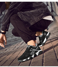 Load image into Gallery viewer, Winter Leather Sneakers Keep Warm Waterproof Mans Sneakers Work Casual Shoes Mens Autumn Anti-slip Leather Lace Up Lightweight Soft Modern Comfortable Classic Walking Sneakers