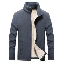 Load image into Gallery viewer, Winter Mens Jackets Thick Fleece Jackets Men Jackets Solid Casual Male Coats Clothing Men's Thickened Fleece Jackets New Trendy Up Unique Design Simple Jacket For Men Stylish Men's Fashion Clothing