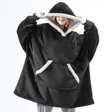 Load image into Gallery viewer, Winter Oversized Wearable Blanket Women Hoodies Sweatshirt TV Blanket With Sleeves Pullover Warm Soft Unisex Hoody Comfortable Sweatshirts For Autumn