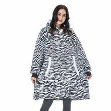 Load image into Gallery viewer, Winter Oversized Wearable Blanket Women Hoodies Sweatshirt TV Blanket With Sleeves Pullover Warm Soft Unisex Hoody Comfortable Sweatshirts For Autumn